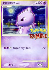 Mewtwo 9/16 Cosmos Holo Promo - Pokemon Rumble